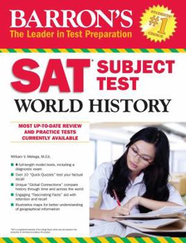 Paperback Barron's SAT Subject Test World History Book