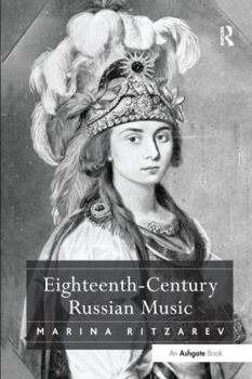 Paperback Eighteenth-Century Russian Music Book
