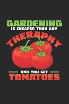 Gardening Tomatoes: 6x9 Gardening | blank with numbers paper | notebook | notes