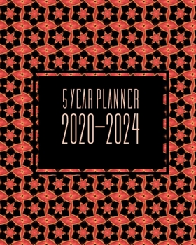 5 Year Planner 2020-2024: 60 Month Calendar - Five Year Monthly Planner / Diary Journal - Multi Year Schedule Organizer - Agenda Notebook