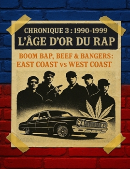 Chronique 3: 1990-1999 – L’âge d’or du rap “Boom Bap, Beef & Bangers: East Coast vs West Coast” (Les Chroniques du Hip-hop) (French Edition)