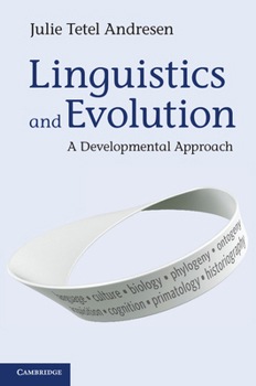 Paperback Linguistics and Evolution: A Developmental Approach Book