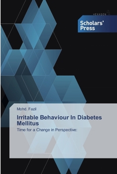 Paperback Irritable Behaviour In Diabetes Mellitus Book