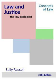 Paperback Law and Justice the law explained Book