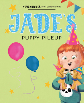 Paperback Jade's Puppy Pile-Up Book