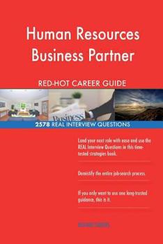 Paperback Human Resources Business Partner RED-HOT Career; 2578 REAL Interview Questions Book