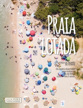 Paperback Praia lotada Jogo de tabuleiro de férias [Portuguese] Book