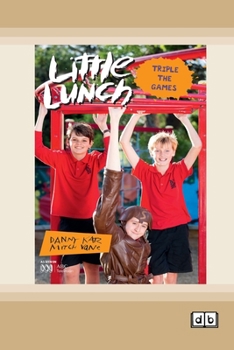 Paperback Little Lunch: Triple the Games (Dyslexia-Friendly Edition) Book