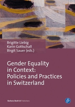 Paperback Gender Equality in Context: Policies and Practices in Switzerland Book