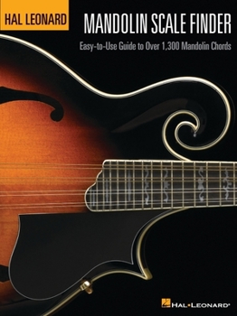 Paperback Mandolin Scale Finder: Easy-To-Use Guide to Over 1,300 Mandolin Scales Book
