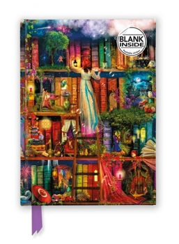 Misc. Aimee Stewart: Treasure Hunt Bookshelves (Foiled Blank Journal) Book
