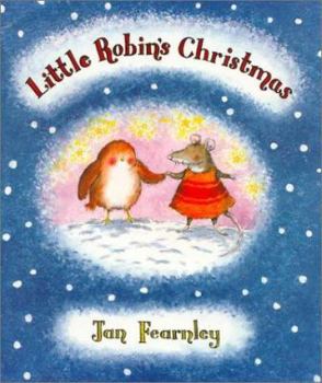 Hardcover Little Robin's Christmas Book