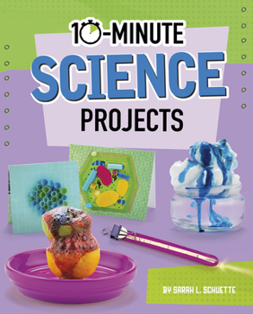 Hardcover 10-Minute Science Projects Book