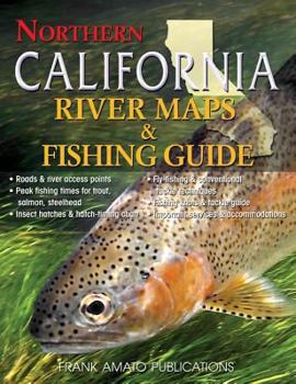 Paperback Northern California River Maps & Fishing Guide Book