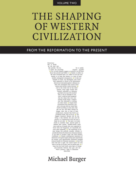 Paperback Shaping of Western Civilization, Vol II Book
