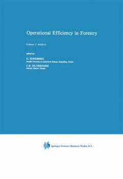 Paperback Operational Efficiency in Forestry: Vol. 1: Analysis Book