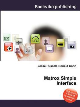 Paperback Matrox Simple Interface Book