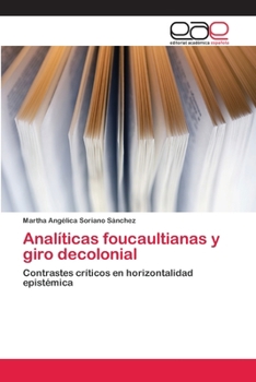 Paperback Analíticas foucaultianas y giro decolonial [Spanish] Book