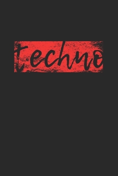 Techno: DIN A5 Notizbuch kariert (German Edition)