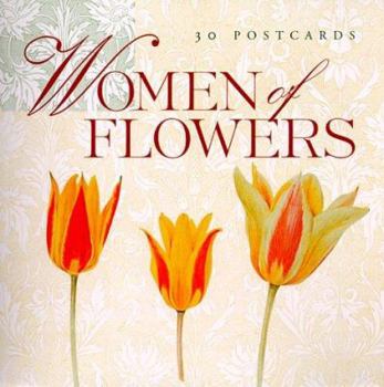 Card Book Women of Flowers: Postcard Book