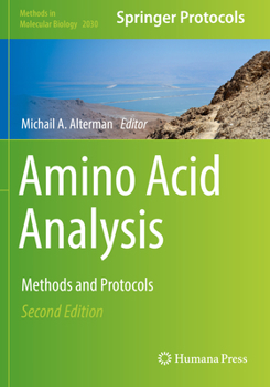 Paperback Amino Acid Analysis: Methods and Protocols Book