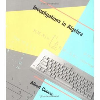 Paperback Investigations in Algebra: An Approach to Using LOGO Book