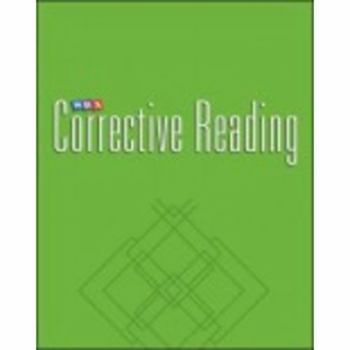 Paperback Corrective Reading Comprehension Level B1, Enrichment Blackline Master Book