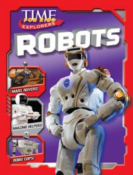 Hardcover Time for Kids Explorers: Robots Book