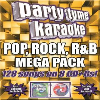 Music - CD Party Tyme Karaoke - Pop, Rock, R&B Mega Pack (128 Book