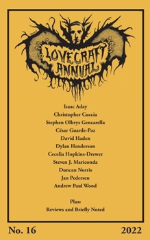 Paperback Lovecraft Annual No. 16 (2022) Book