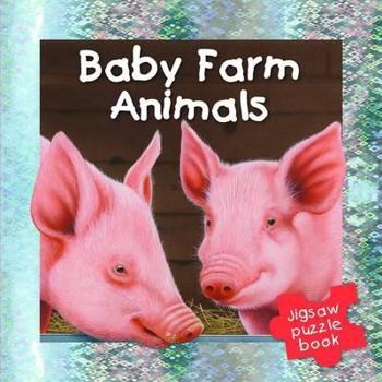 Hardcover Jigsaw Puzzle Book - Farm Animals Book