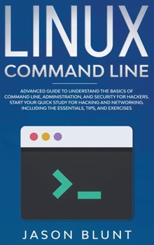 Hardcover Linux command line Book