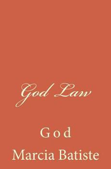 Paperback God Law: God Book