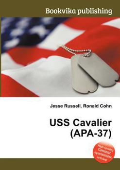 Paperback USS Cavalier (Apa-37) Book