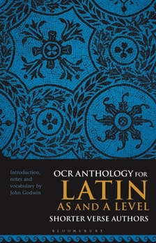 Paperback OCR Anthology for Latin as and a Level Shorter Verse Authors Book