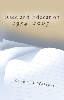 Hardcover Race and Education, 1954-2007 Book