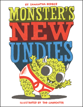 Hardcover Monster's New Undies Book