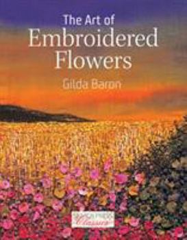 Paperback The Art of Embroidered Flowers Book