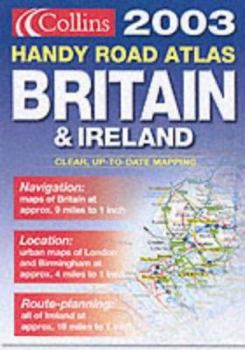 Paperback 2003 Handy Road Atlas Britain and Ireland Book