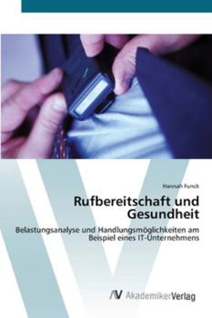 Paperback Rufbereitschaft und Gesundheit [German] Book