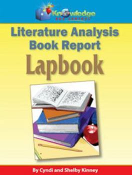 Paperback Literature Analysis/Book Report Lapbook - PRINTED Book