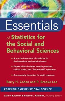 Paperback Essentials of Statistics for the Social and Behavioral Sciences Book