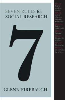 Hardcover Seven Rules for Social Research Book