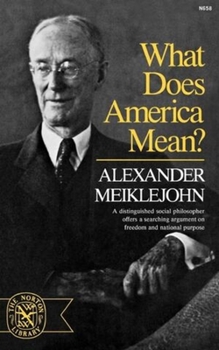 Paperback What Does America Mean? Book