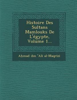 Paperback Histoire Des Sultans Mamlouks De L'égypte, Volume 1... [French] Book