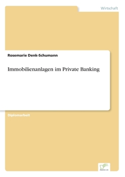 Paperback Immobilienanlagen im Private Banking [German] Book