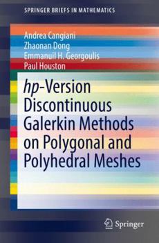 Paperback Hp-Version Discontinuous Galerkin Methods on Polygonal and Polyhedral Meshes Book