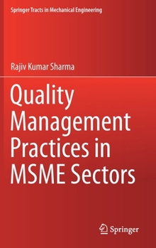 Hardcover Quality Management Practices in Msme Sectors Book