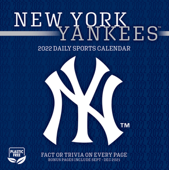 Calendar New York Yankees 2022 Box Calendar Book