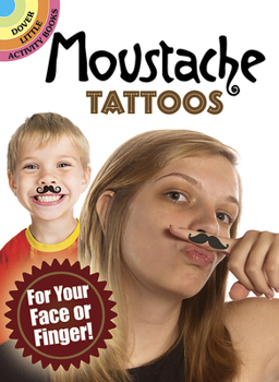 Paperback Moustache Tattoos Book